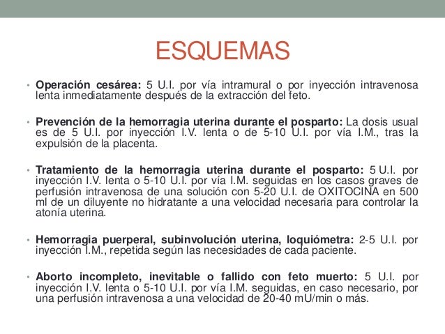intoxicacion hidrica por oxitocina